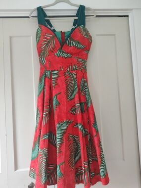Pinup Couture Tropical Peele Dress
